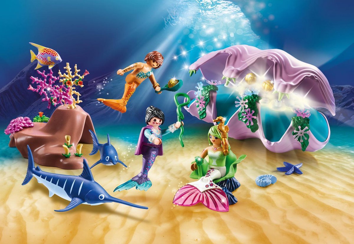 Coquillage Playmobil - Référence 11 - Accessoire D'occasion En Très Bon état