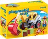 foto van PLAYMOBIL 1.2.3 Graaflader - 70125