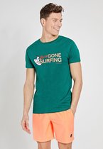 Shiwi Tee snoopy gone surfing - vital green - M
