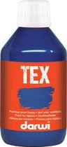 Darwi textielverf Tex, 250 ml, ultramarijn