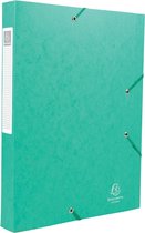 Exacompta Elastobox Cartobox rug van 4 cm groen kwaliteit 7/10e