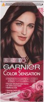 GARNIER - Color Sensational Intense Permanent Colour Cream  4.15 Ledová mahagonová