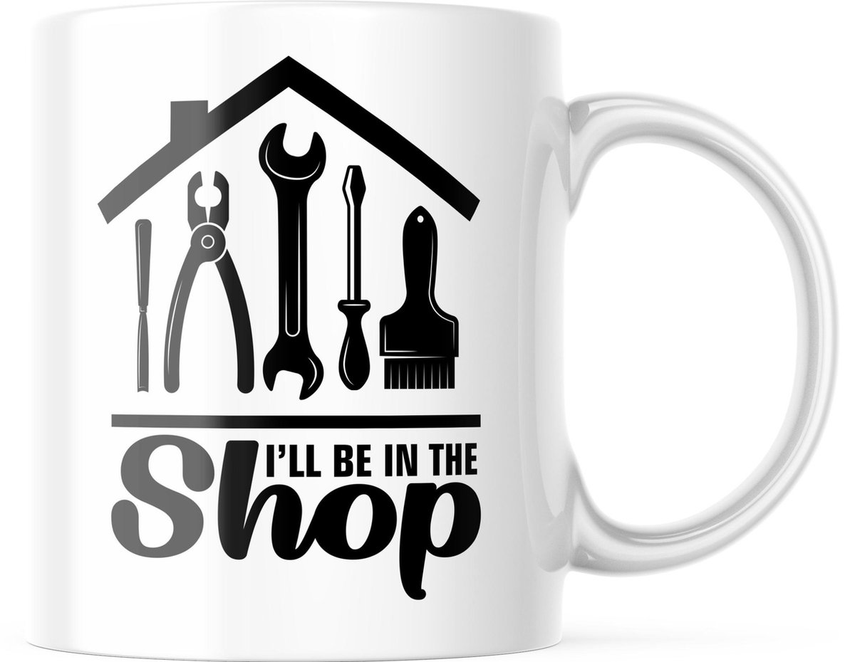 Vaderdag Mok I'll be in the shop