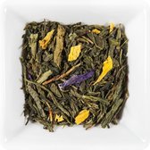 Huis van Thee -  Groene thee - Groene thee - Kaneel Sinaasappel - 90 gram in bewaarblik