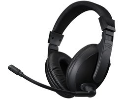 Adesso Xstream H5U koptelefoon - inclusief microfoon - hoofdtelefoon - 1,8 meter USB kabel