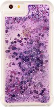 GadgetBay Glitter TPU case iPhone 6 6s 7 8 SE 2020 hoesje - Paars