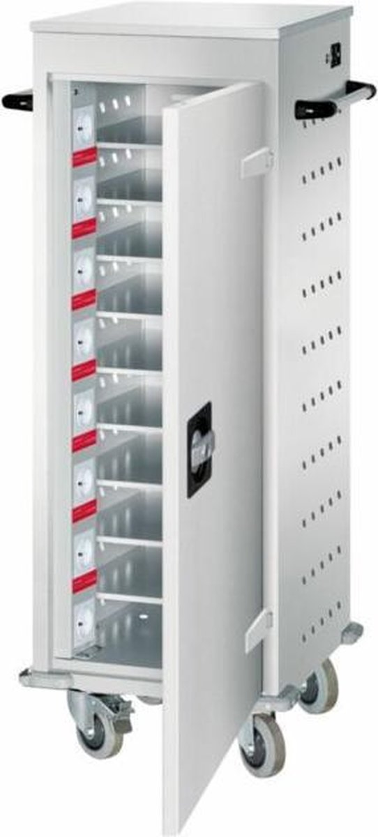 Orgami LFW laptopkar 10-vaks - 125 x 53 x 50 cm - Sleutelslot