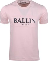 Ballin - Heren T-Shirt - EST 2013  - Print - Roze