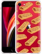 iPhone SE 2020 Hoesje Frikandelbroodjes - Designed by Cazy