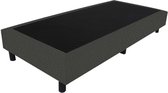 Bedworld Boxspring 100x220 - Velours - Donker grijs (ML92)