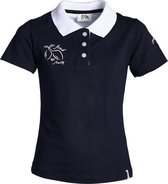 Meisjes Polo Marine | Maat 116/ 6Y