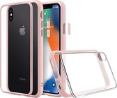 Apple iPhone XS Max Hoesje - Rhinoshield - MOD NX Serie - Hard Kunststof Backcover - Blush Pink - Hoesje Geschikt Voor Apple iPhone XS Max
