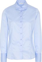 ETERNA dames blouse modern classic - lichtblauw - Maat: 44