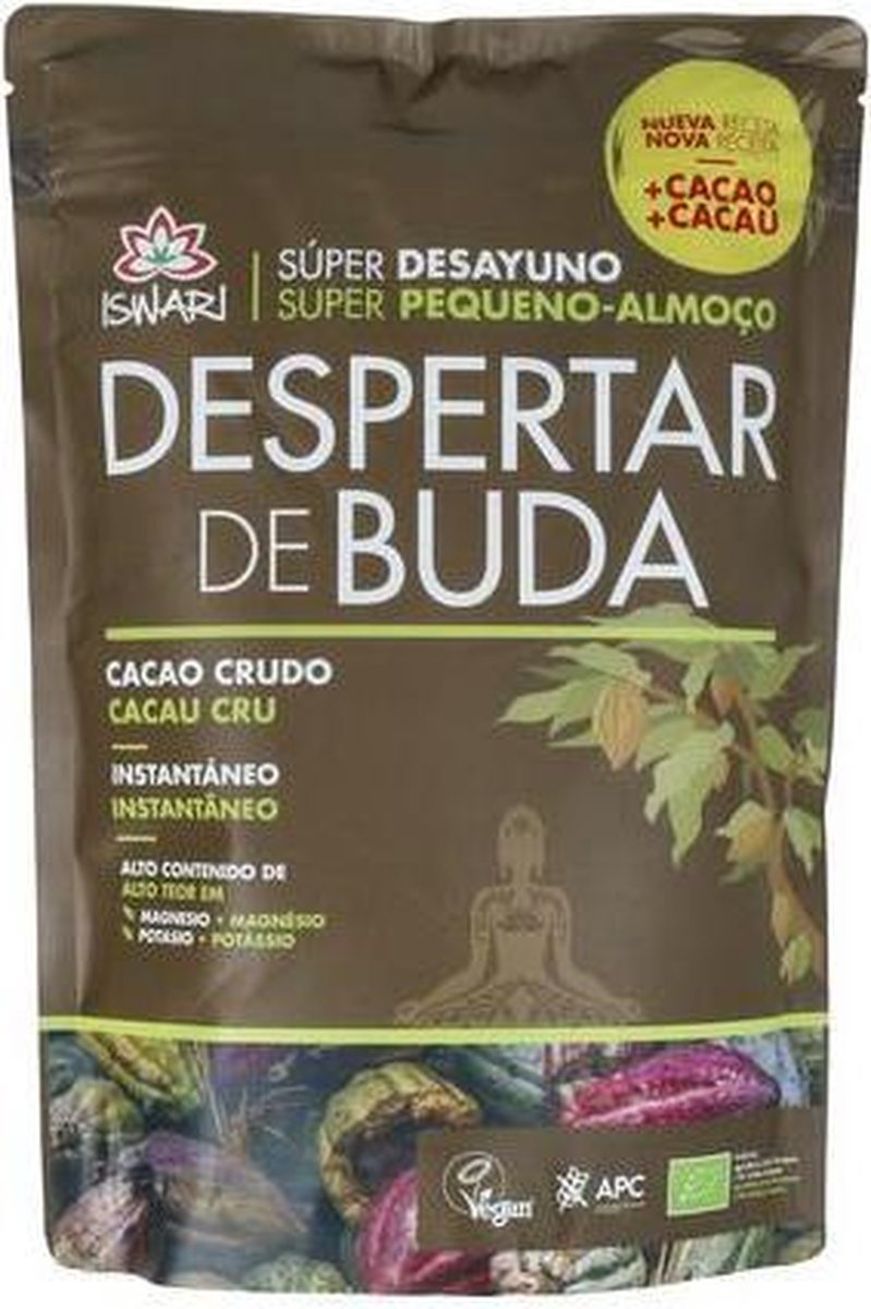 Iswari Super Desayuno Cacao Crudo Bio 360g