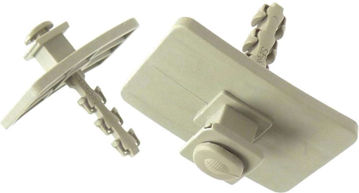 200x FISCHER Elektrische bevestiging Steckfix installatiebasis SFplus MS F Halogenfei