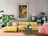 Artgeist - Schilderij - Life In The Jungle - Multicolor - 20 X 30 Cm