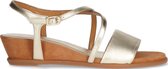 Unisa Bakiosin Sandalen - Met Sleehak - Dames - Goud - Maat 41