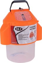 DLT Collapsibale Bait Bucket - Emmer - Oranje