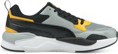 PUMA X-Ray 2 Square Unisex Sneakers - Puma Black-Puma Black-Quarry-Saffron-Puma White - Maat 47