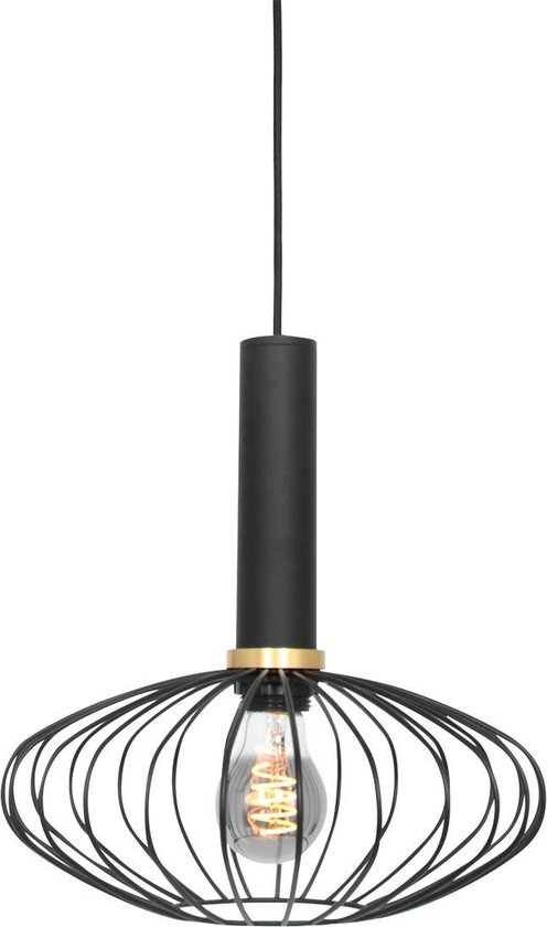 Steinhauer - Mexlite Aureole - hanglamp 29 cm - zwart