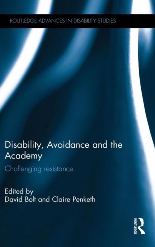 Disability, Avoidance and the Academy - cover