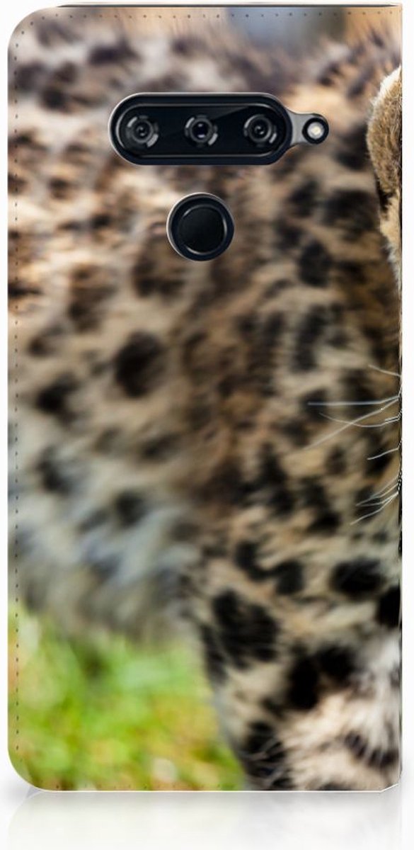 LG V40 Thinq Hoesje maken Baby Luipaard