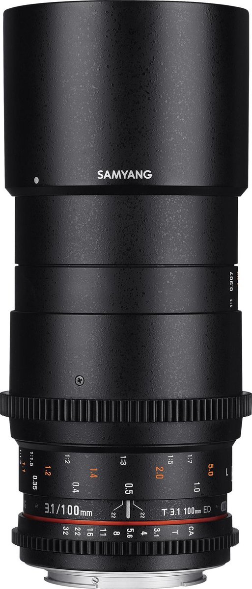 Samyang 100mm T3.1 VDSLR ED UMC MACRO - Prime lens - geschikt voor Olympos 4/3