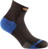 Herzog Sport compressie enkelkousen unisex zwart-45/47