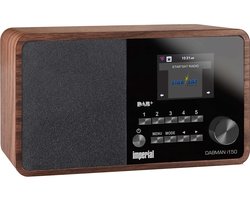 Imperial DABMAN i150 - Compacte Internetradio - DAB+ / FM Radio - Hout