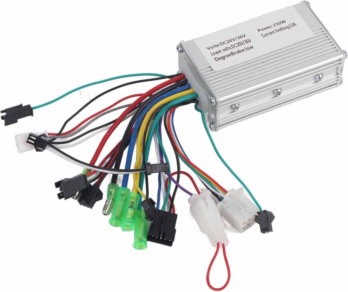 Elektrische Motor Borstelloze Controller Kit 24V/36V/48V 250W met