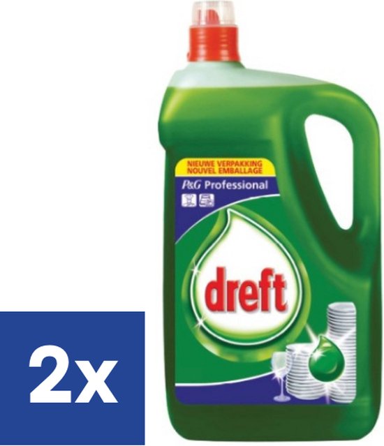 Dreft Professional Original Afwasmiddel - 2 x 5 l