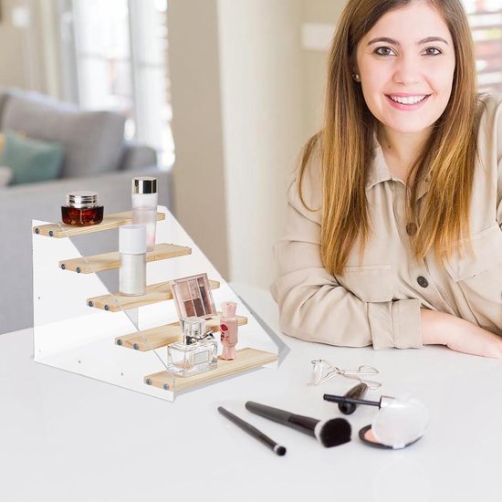 Etagere 3 Laags Presentatiestandaard Van Acryl, , Trous Encastrés