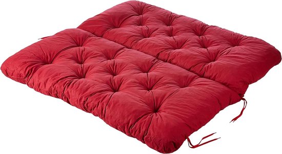 TherapieWelt Classic Gewatteerd Kussen Sofakussen Katoenen Het Beste Slaapkussen Met Hoofdkussen Vulling Decokussen Binnenkussen Ademend Wit Maat 45 X 45 Cm