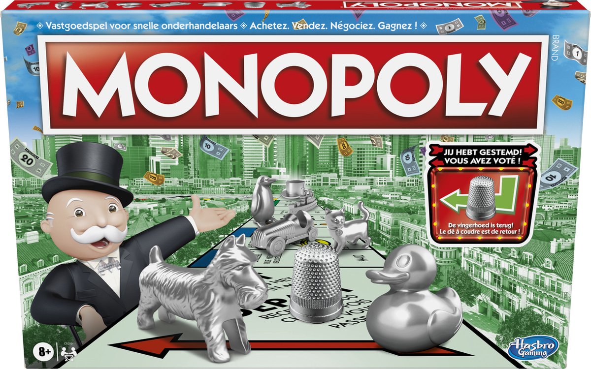 Monopoly Classic - Belgische Editie - Gezelschapsspel