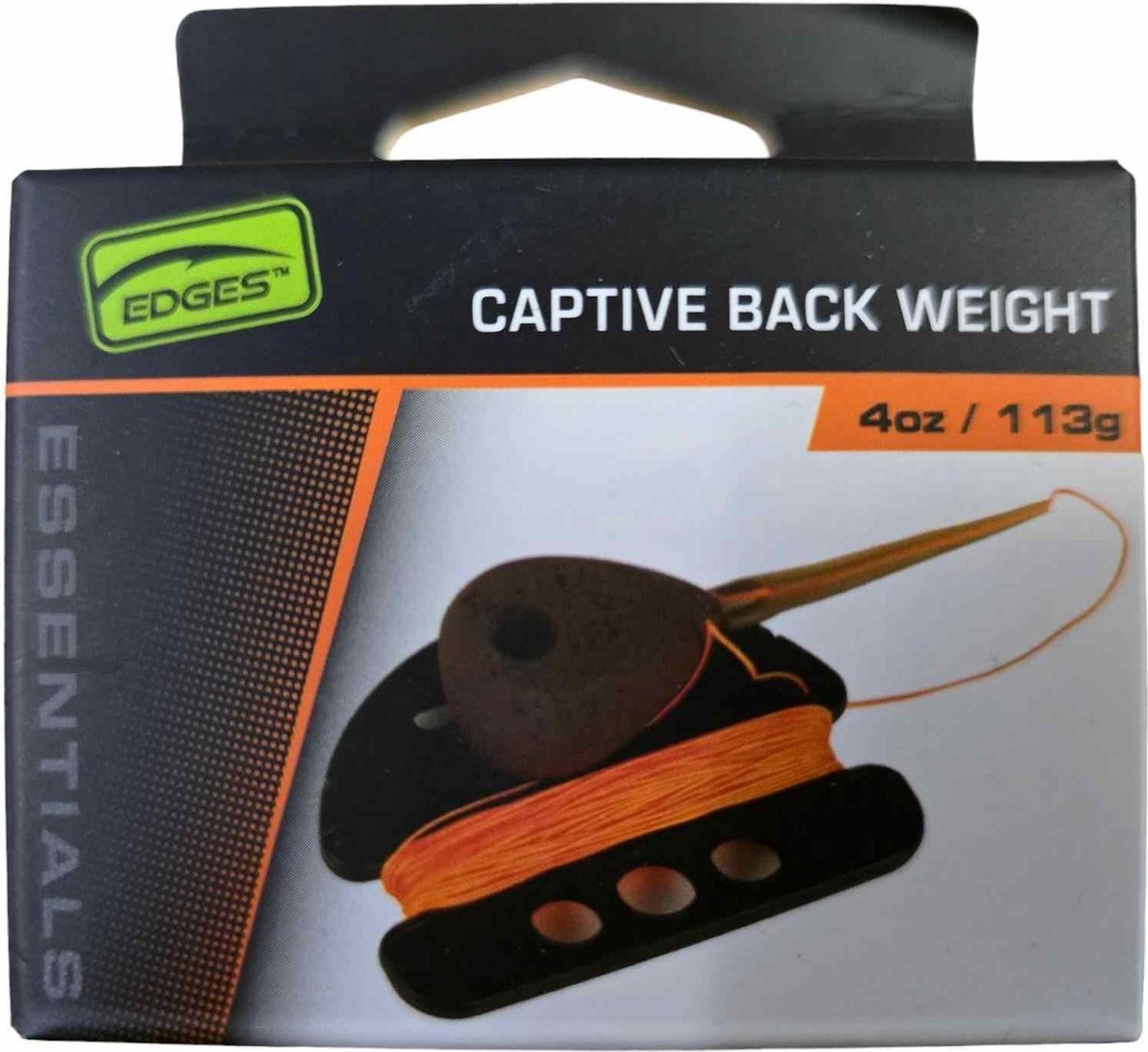 Fox Edges Essentials Captive Back Weight - Maat : 4oz
