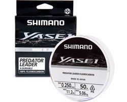Shimano Yasei Predator Fluorocarbon 50m - Maat : 0.28mm - 6.32 kilo