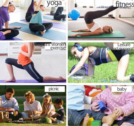 Yogamat sticky extra dik asgroen - Lotus