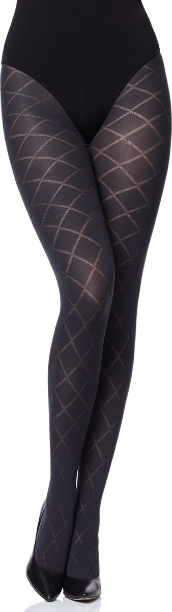Merry Style MS-GB-328 Dames Panty - 60 DEN- 3D-technologie - Polyamide - Grafiet - S