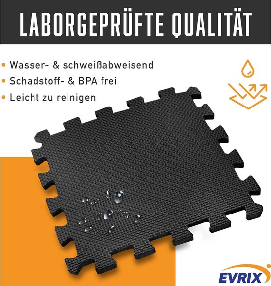 Lot De 24 Tapis De Protection De Sol En EVA Antidérapant Pour