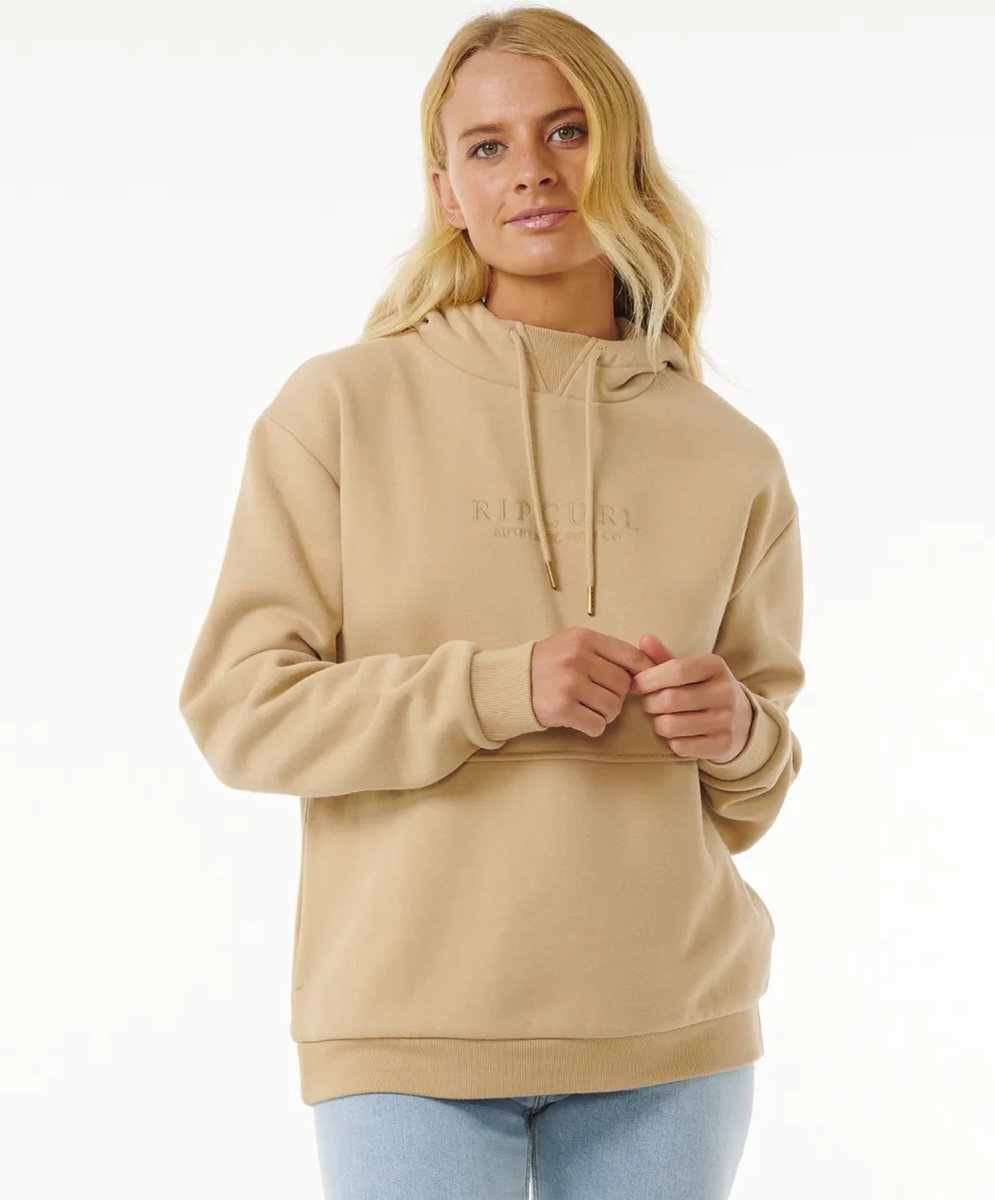 Premium Surf Hoodie Taupe Bruin