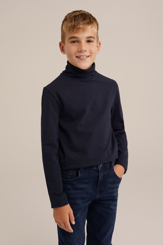 WE Fashion Garçons T-shirt à col roulé