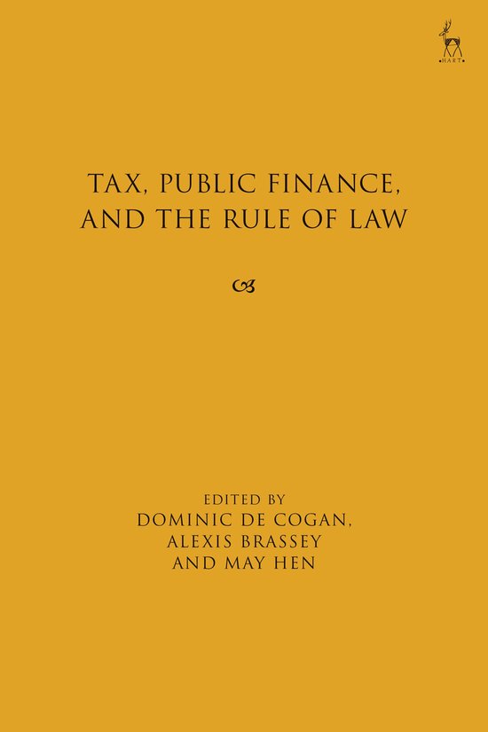 Tax, Public Finance, and the Rule of Law - cover