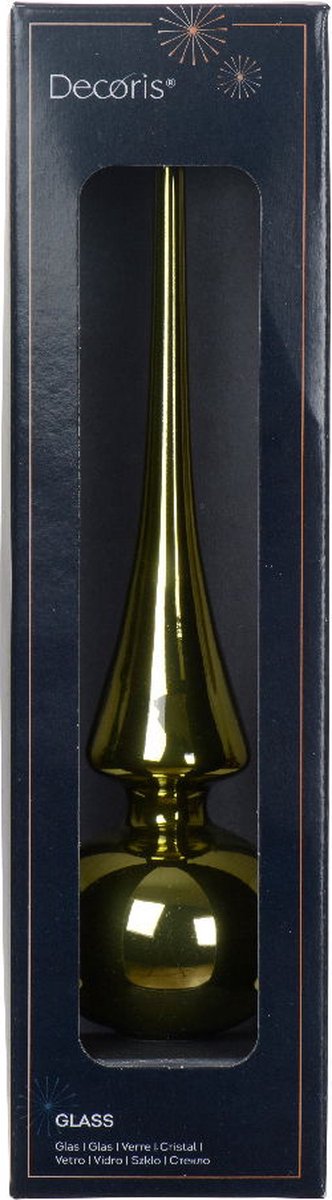 Piek glas d6h26 cm rosemarijn L