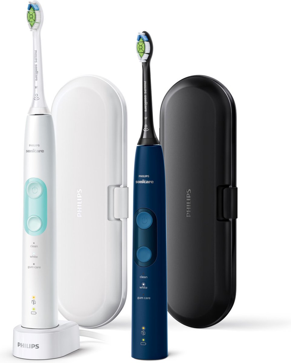 Philips 5100 series HX6851/34 - Sonische tandenborstel - Wit en blauw