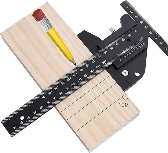 Règle De Marquage En T Pour Menuiserie - Outil De DIY Pour Menuiserie - Alliage