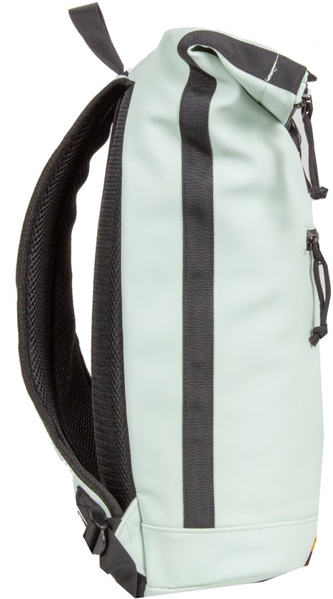 New Rebels Waterafstotende Rolltop Rugzak met Laptopvak 15'' Mart Mint