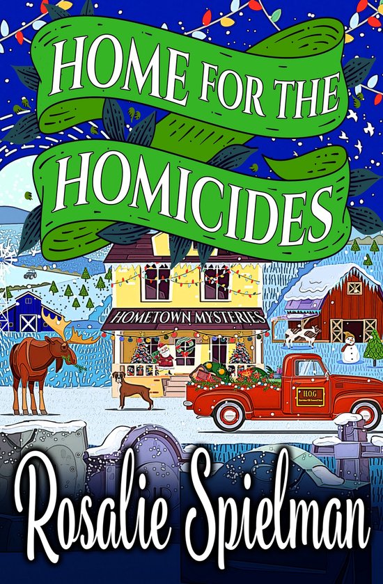 Hometown Mysteries 4 - Home for the Homicides - cover