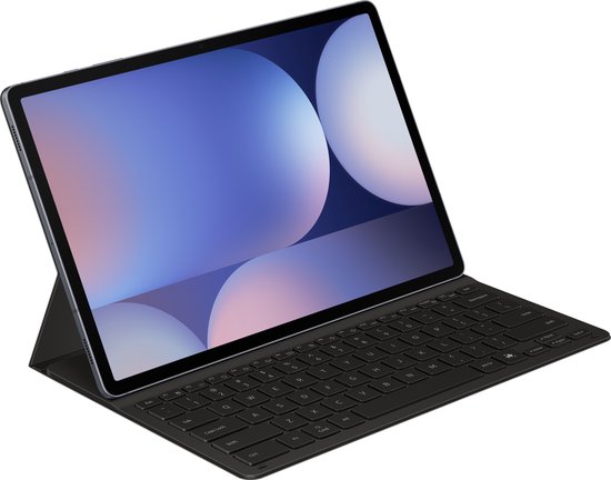 Foto: Samsung galaxy tab s10 s9 s9 fe book cover keyboard slim zwart