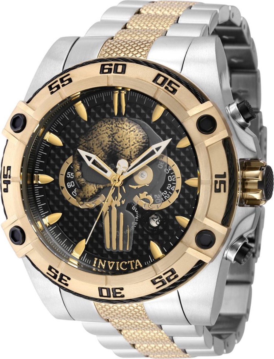 Invicta Marvel - Punisher 41245 Quartz Herenhorloge - 52mm