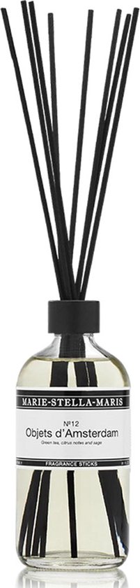 Marie-Stella-Maris - Objets d'Amsterdam - Geurstokjes - Zoete Geur - 500 ml